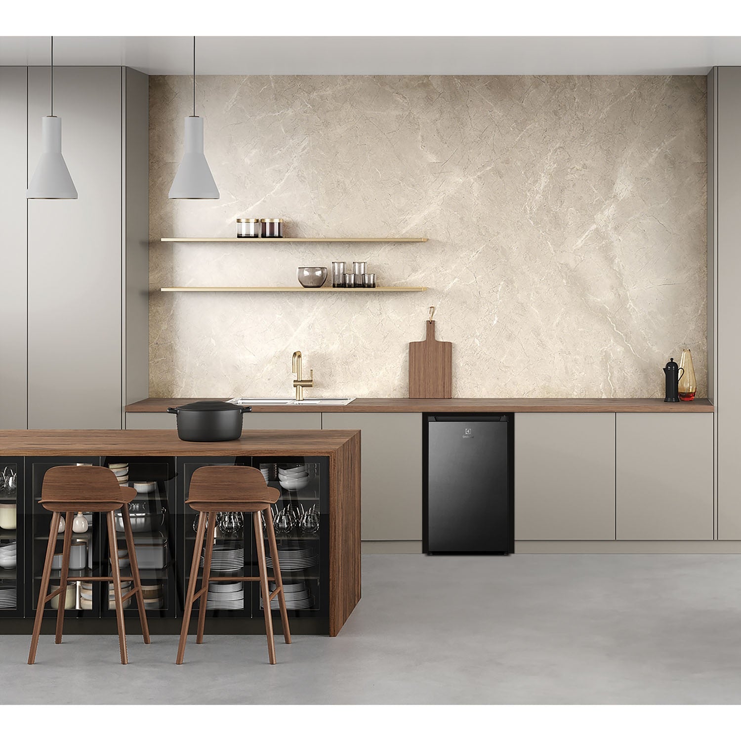 EUM0930BD-SG 90L UltimateTaste 300 bar fridge