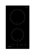 Fujioh FH-ID5125 two-zone domino induction hob in black glass, 288 mm wide