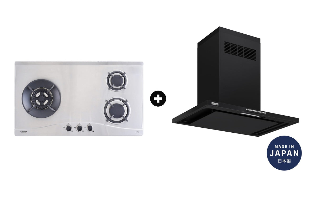 Fujioh Bundle — FH-GS5030 Gas Hob + FR-CL1890 Chimney Hood