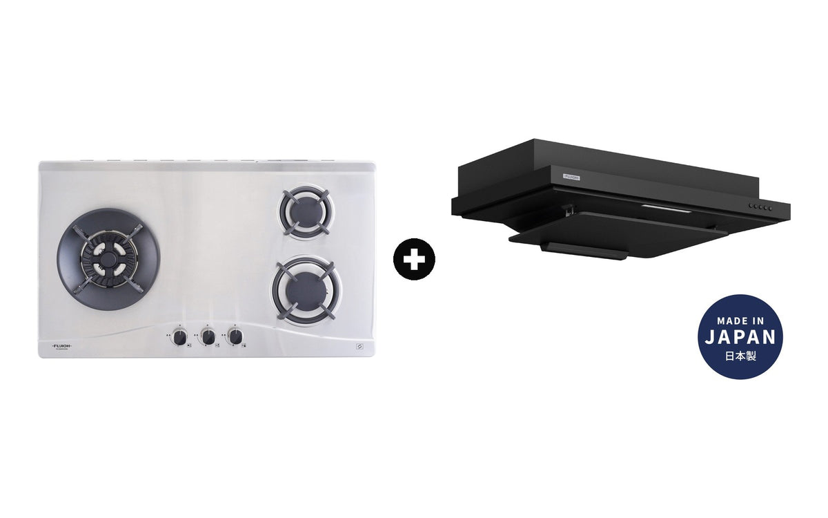 Fujioh Bundle — FH-GS5030 Gas Hob + FR-FS2290 Slim Hood
