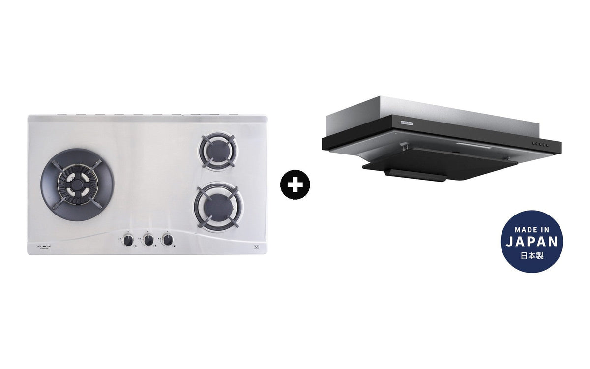 Fujioh Bundle — FH-GS5030 Gas Hob + FR-FS2290 Slim Hood