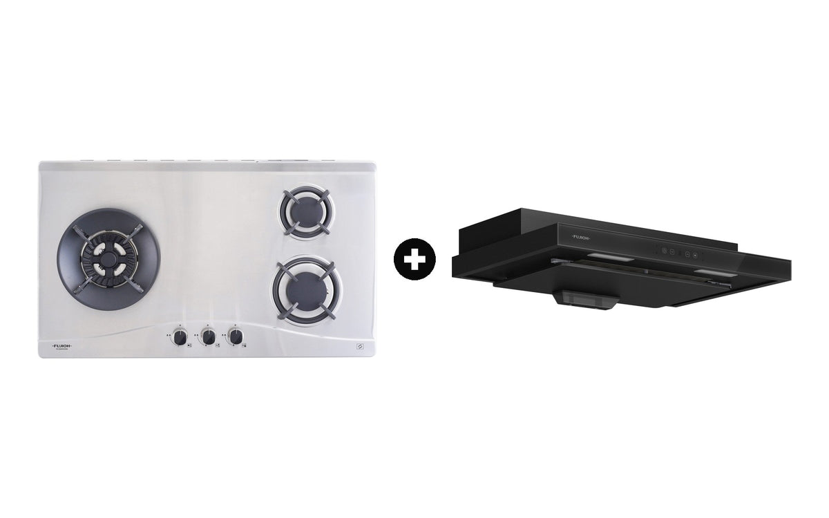 Fujioh Bundle — FH-GS5030 Gas Hob + FR-MS2370 Slim Hood