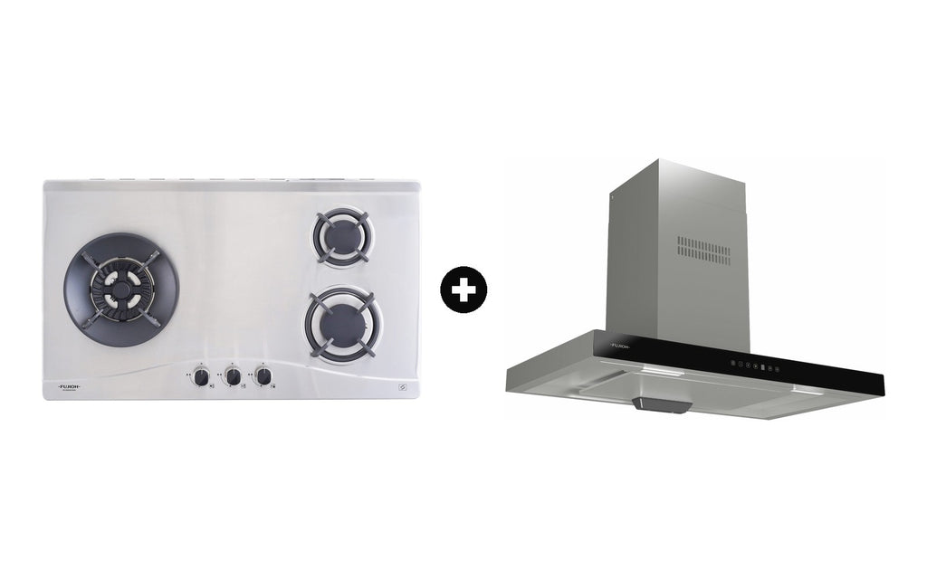 Fujioh Bundle — FH-GS5030 Gas Hob + FR-MT1990 Chimney Hood