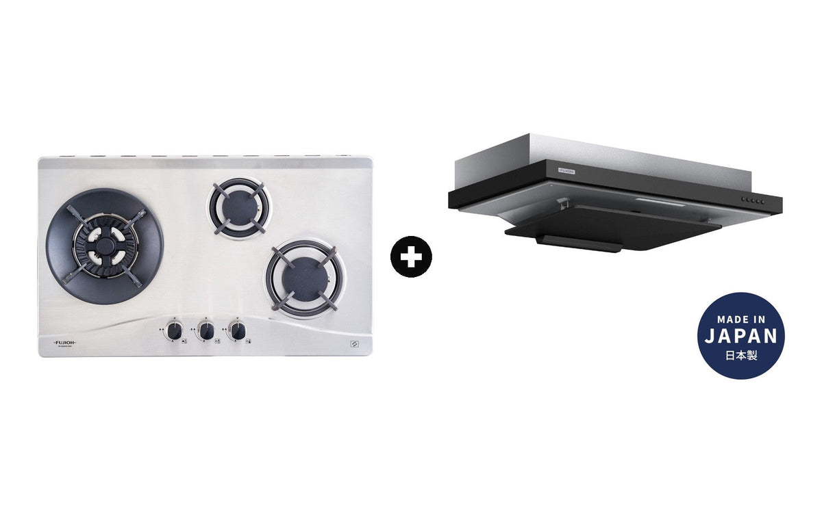 Fujioh Bundle — FH-GS5035 Gas Hob + FR-FS2290 Slim Hood