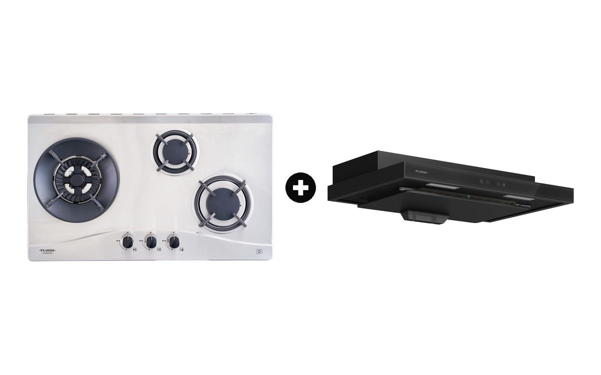 Fujioh Bundle — FH-GS5035 Gas Hob + FR-MS2370 Slim Hood