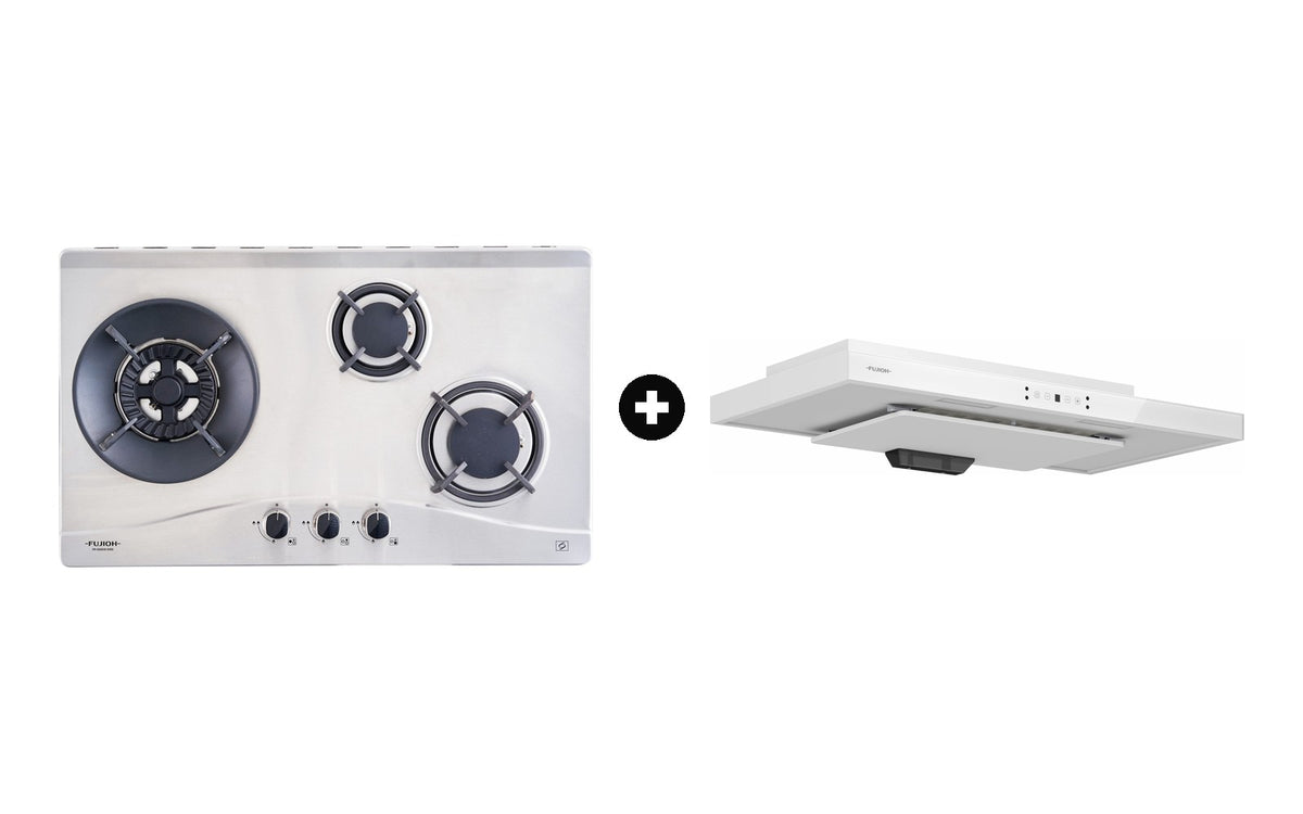Fujioh Bundle — FH-GS5035 Gas Hob + FR-MS2390 Slim Hood