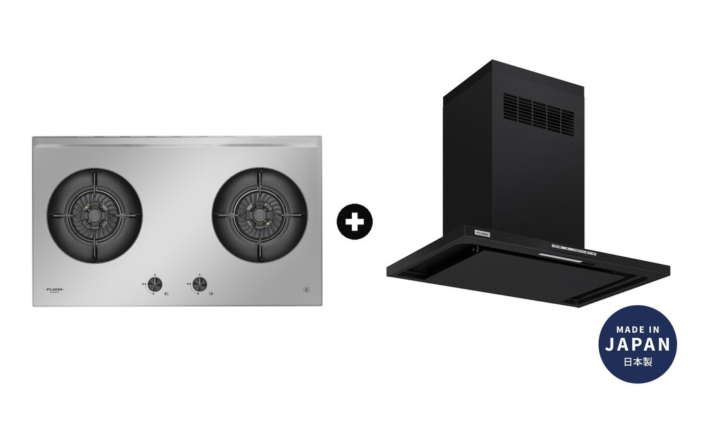 Fujioh Bundle — FH-GS6820 Gas Hob + FR-CL1890 Chimney Hood