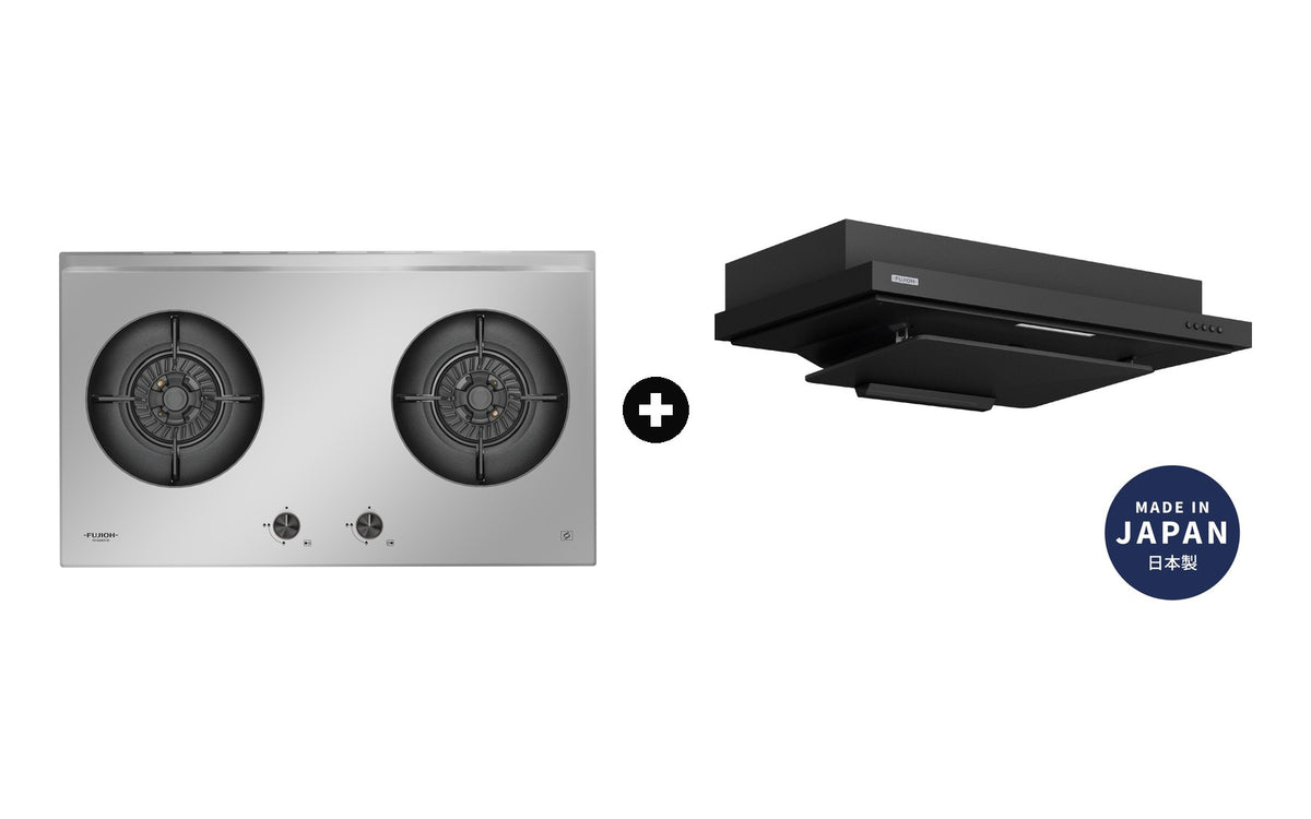 Fujioh Bundle — FH-GS6820 Gas Hob + FR-FS2290 Slim Hood