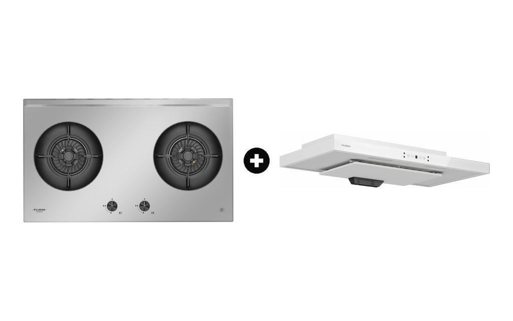 Fujioh Bundle — FH-GS6820 Gas Hob + FR-MS2390 Slim Hood