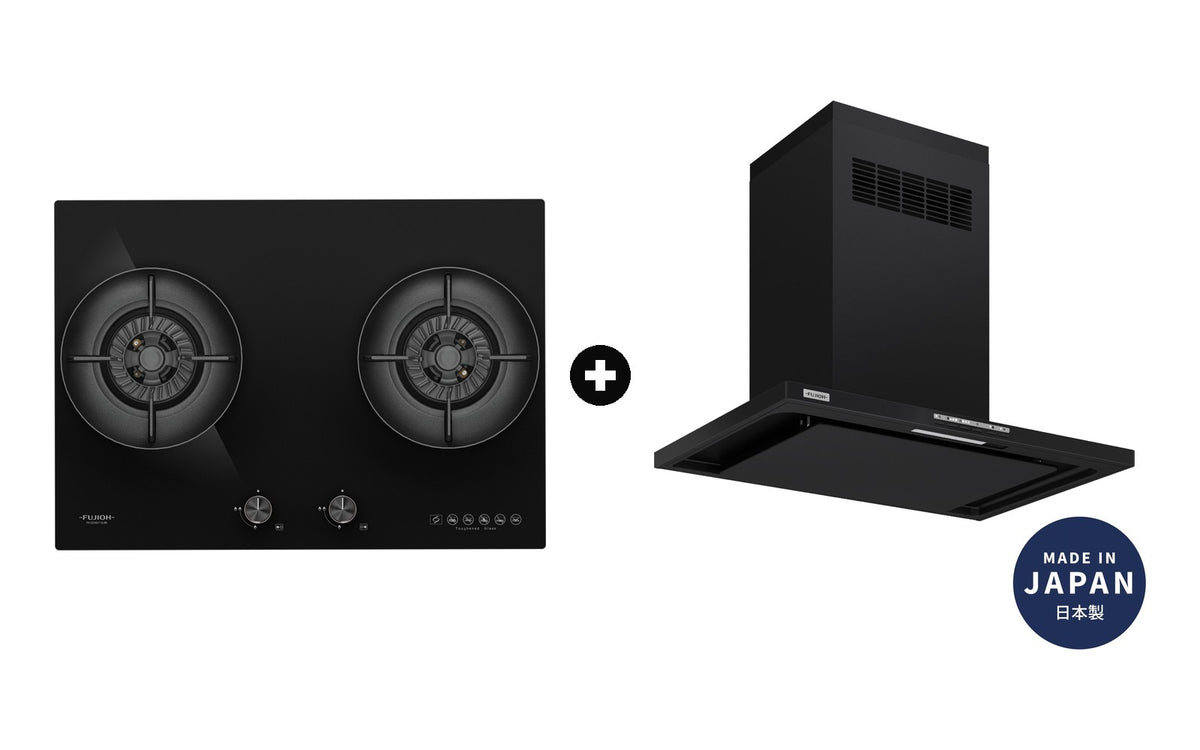 Fujioh Bundle — FH-GS6827 Gas Hob + FR-CL1890 Chimney Hood