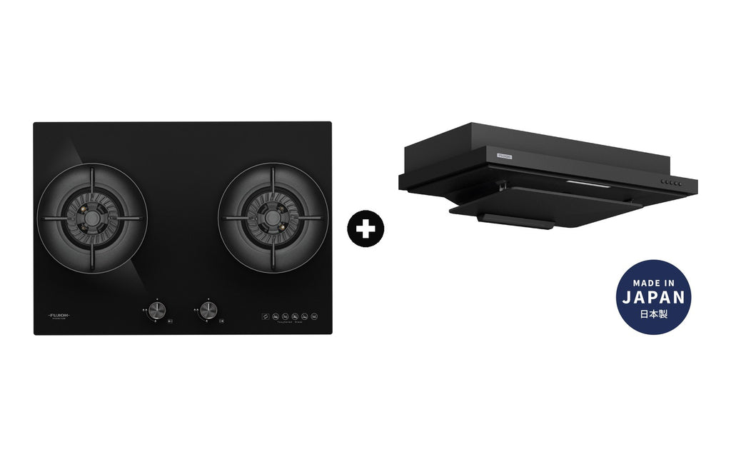 Fujioh Bundle — FH-GS6827 Gas Hob + FR-FS2290 Slim Hood