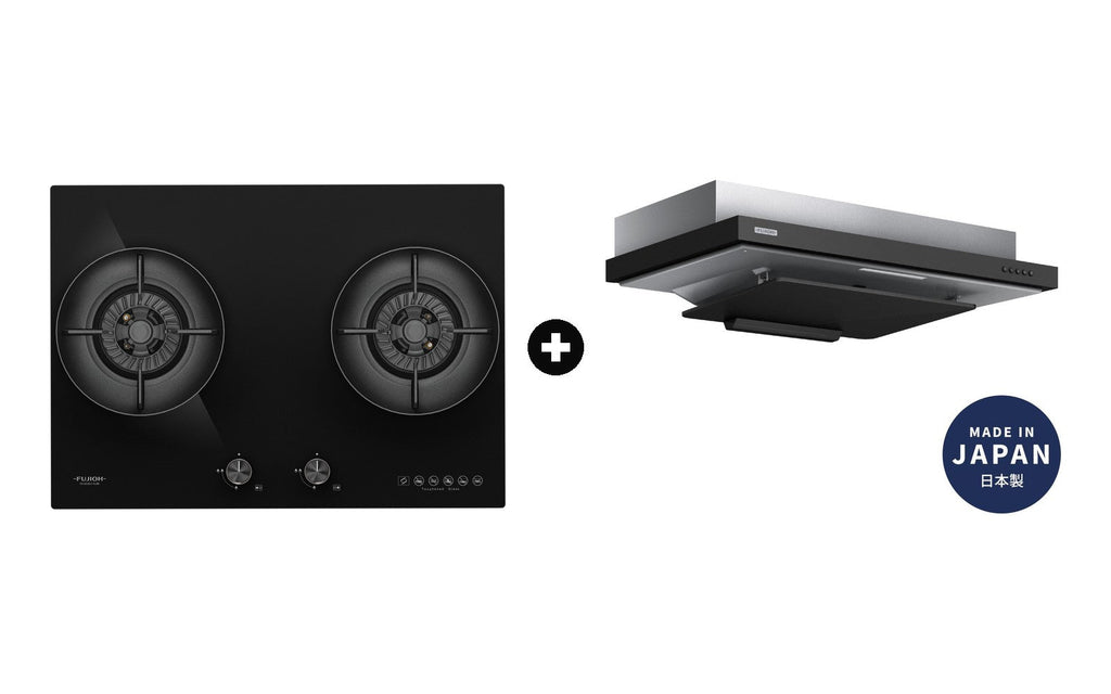 Fujioh Bundle — FH-GS6827 Gas Hob + FR-FS2290 Slim Hood