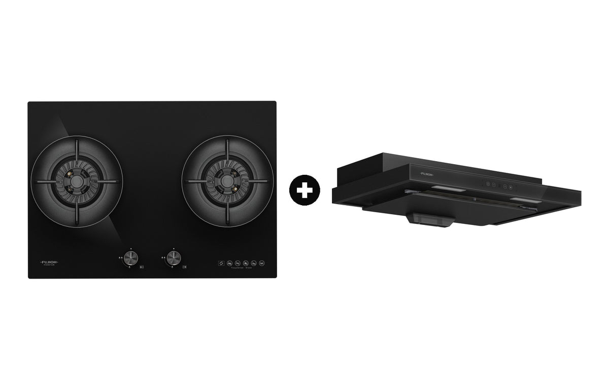 Fujioh Bundle — FH-GS6827 Gas Hob + FR-MS2370 Slim Hood