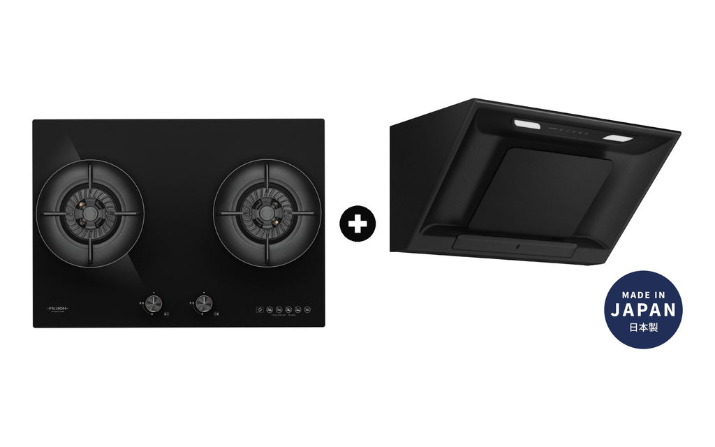 Fujioh Bundle — FH-GS6827 Gas Hob + FR-SC2090 Inclined Hood