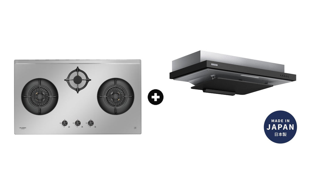 Fujioh Bundle — FH-GS6830 Gas Hob + FR-FS2290 Slim Hood