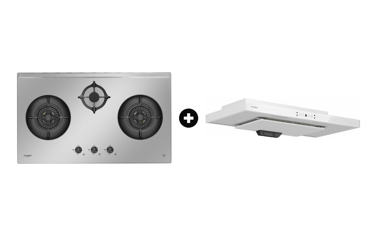 Fujioh Bundle — FH-GS6830 Gas Hob + FR-MS2390 Slim Hood