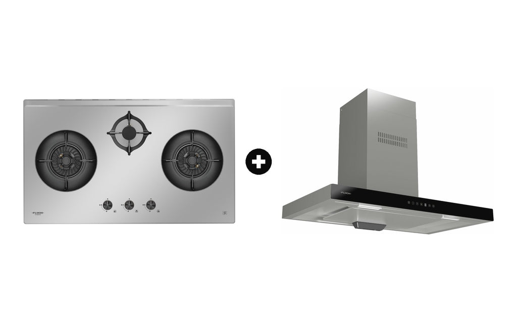 Fujioh Bundle — FH-GS6830 Gas Hob + FR-MT1990 Chimney Hood