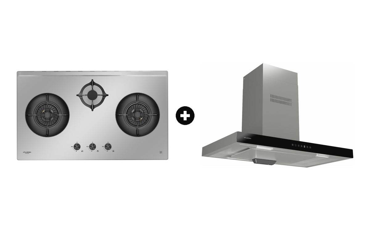 Fujioh Bundle — FH-GS6830 Gas Hob + FR-MT1990 Chimney Hood
