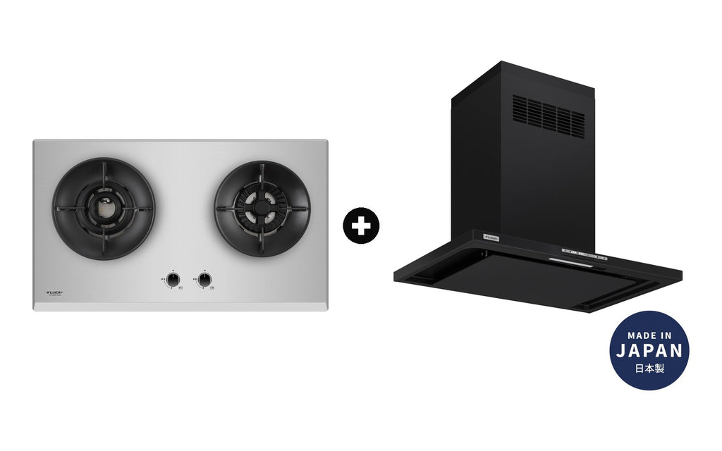 Fujioh Bundle — FH-GS7020 Gas Hob + FR-CL1890 Chimney Hood