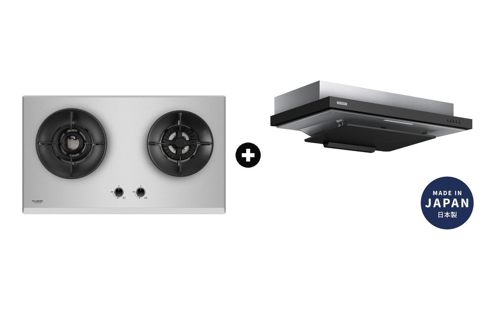Fujioh Bundle — FH-GS7020 Gas Hob + FR-FS2290 Slim Hood