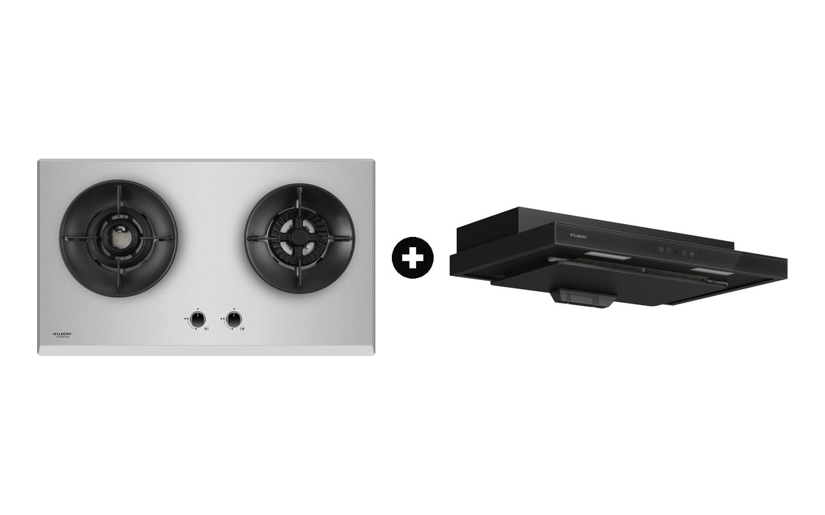 Fujioh Bundle — FH-GS7020 Gas Hob + FR-MS2370 Slim Hood
