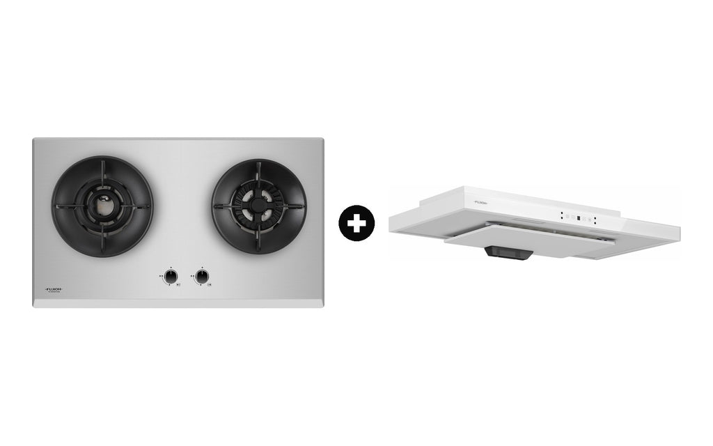 Fujioh Bundle — FH-GS7020 Gas Hob + FR-MS2390 Slim Hood