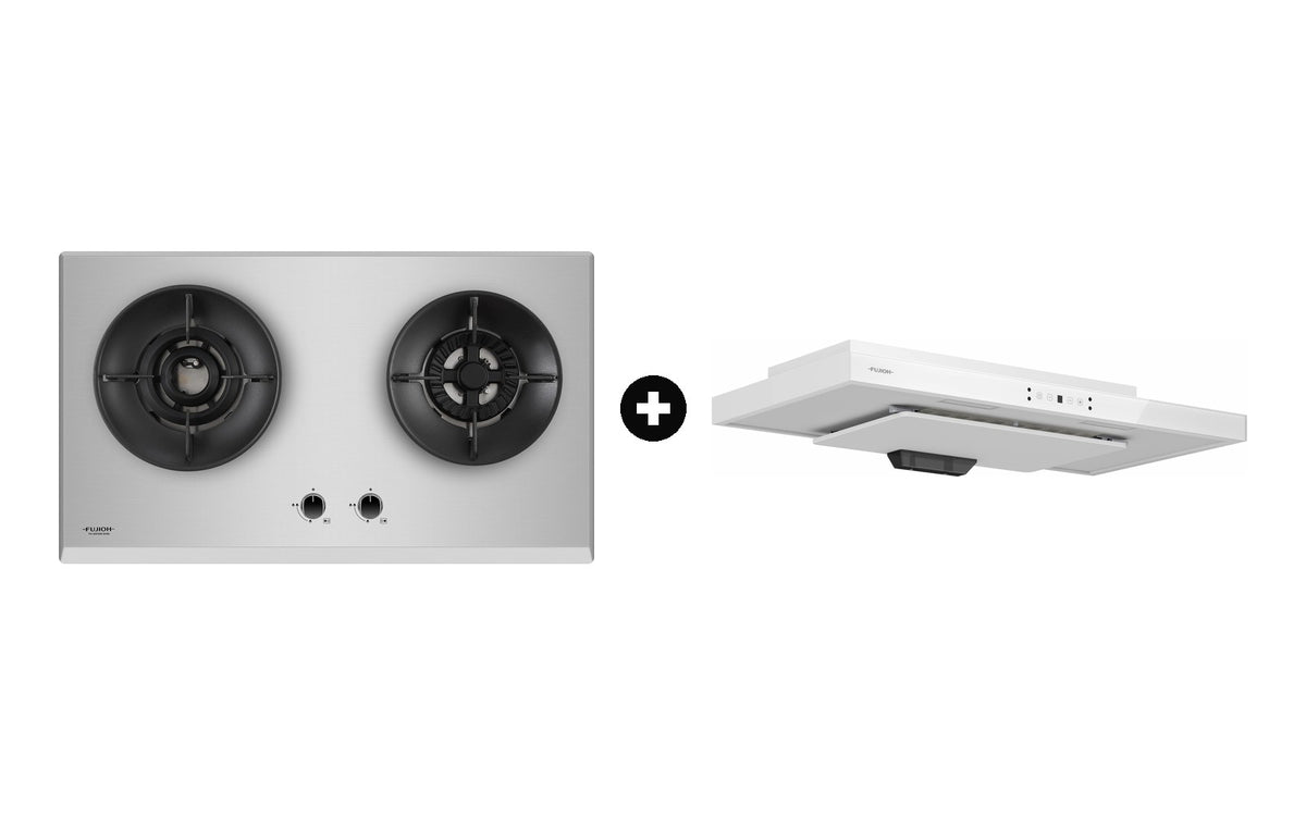 Fujioh Bundle — FH-GS7020 Gas Hob + FR-MS2390 Slim Hood