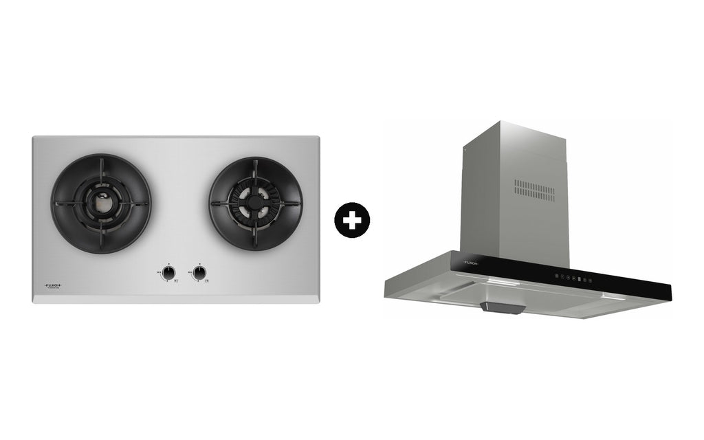 Fujioh Bundle — FH-GS7020 Gas Hob + FR-MT1990 Chimney Hood