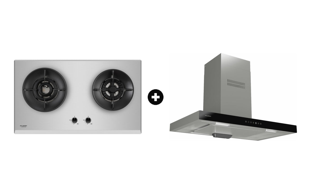 Fujioh Bundle — FH-GS7020 Gas Hob + FR-MT1990 Chimney Hood