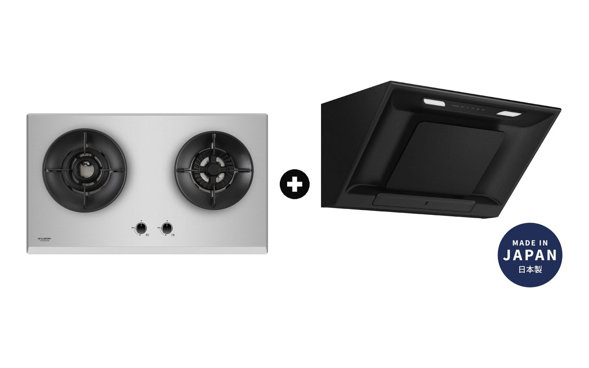 Fujioh Bundle — FH-GS7020 Gas Hob + FR-SC2090 Inclined Hood