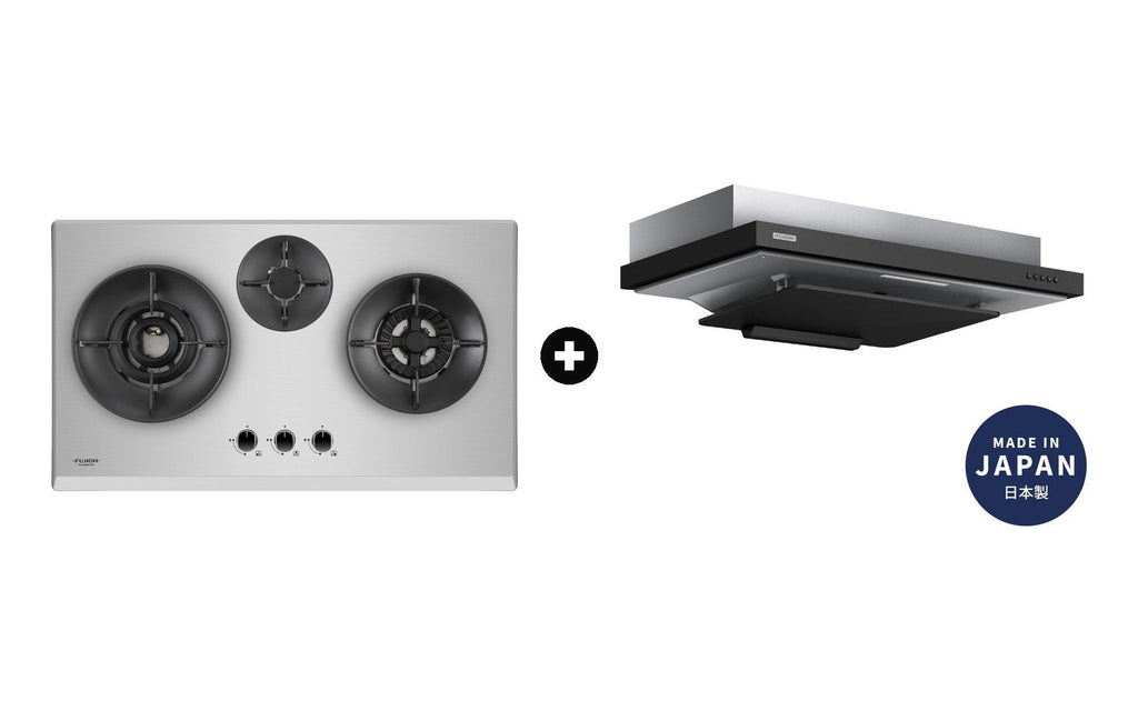 Fujioh Bundle — FH-GS7030 Gas Hob + FR-FS2290 Slim Hood