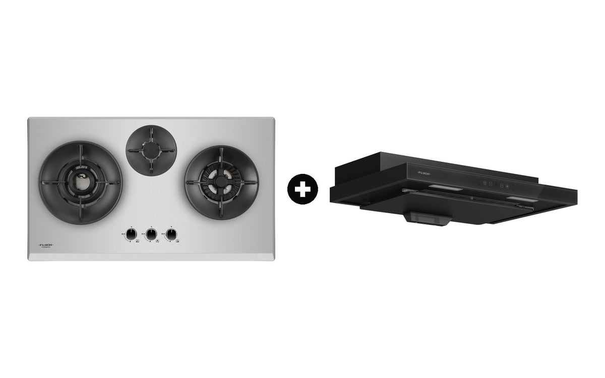 Fujioh Bundle — FH-GS7030 Gas Hob + FR-MS2370 Slim Hood