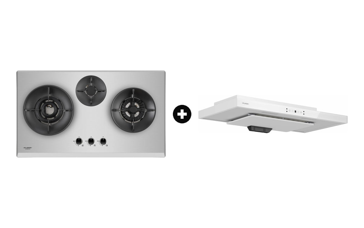 Fujioh Bundle — FH-GS7030 Gas Hob + FR-MS2390 Slim Hood