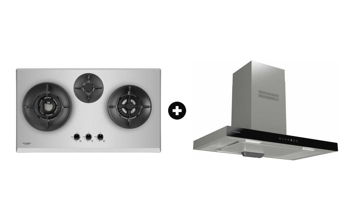 Fujioh Bundle — FH-GS7030 Gas Hob + FR-MT1990 Chimney Hood