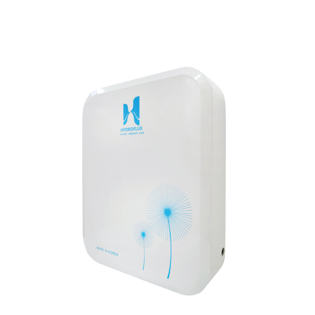 Hydroflux under-sink four-stage tankless water purifier, further view 3