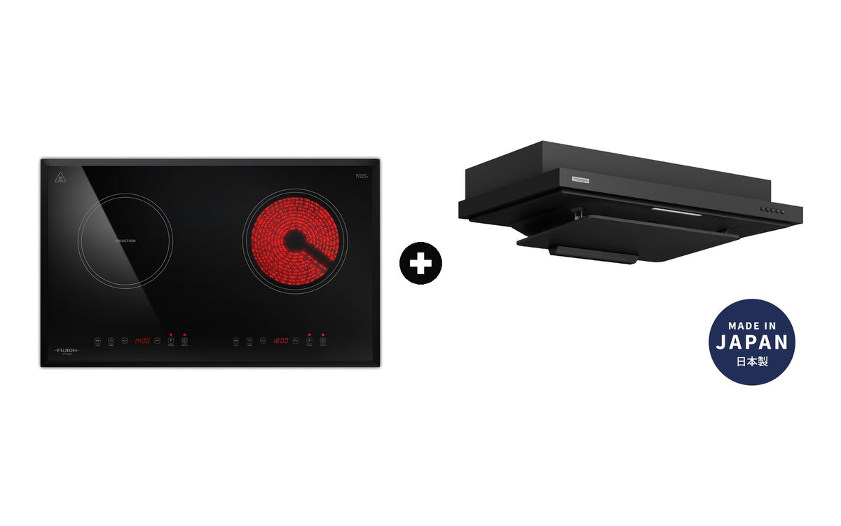 Fujioh Bundle — FH-IC6020 Hybrid Hob + FR-FS2290 Hood