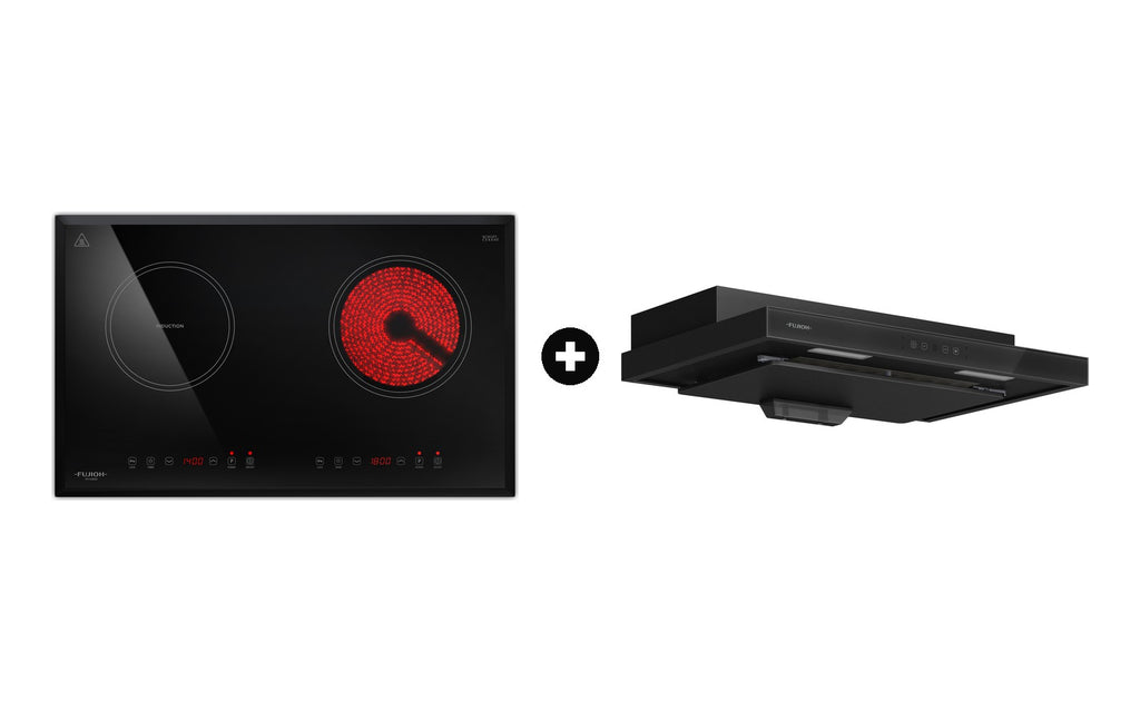 Fujioh Bundle — FH-IC6020 Hybrid Hob + FR-MS2370 Hood
