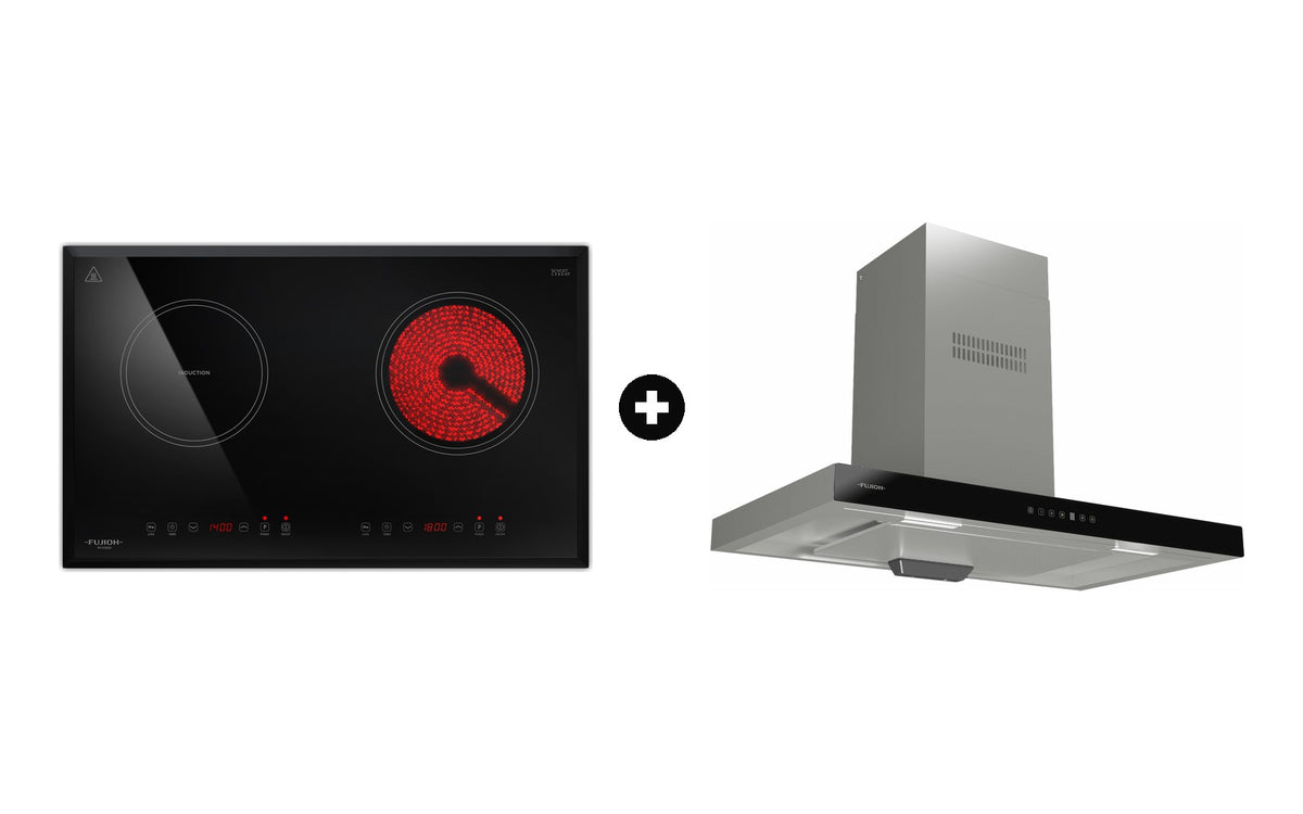 Fujioh Bundle — FH-IC6020 Hybrid Hob + FR-MT1990 Hood