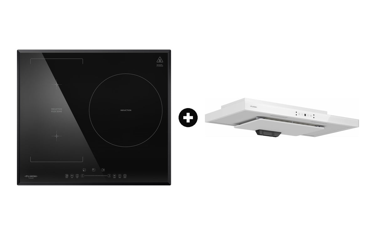 Fujioh Bundle — FH-ID3530 Flex Induction Hob + FR-MS2390 Slim Hood