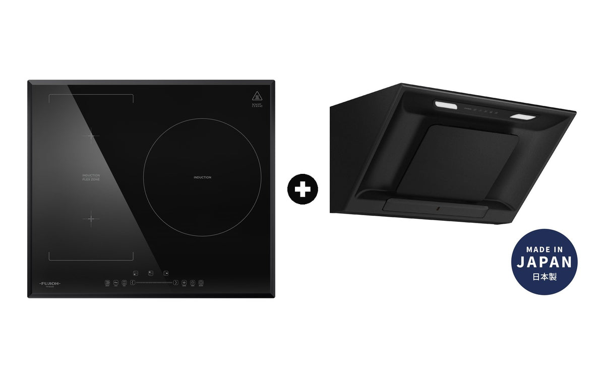 Fujioh Bundle — FH-ID3530 Flex Induction Hob + FR-SC2090 Inclined Hood