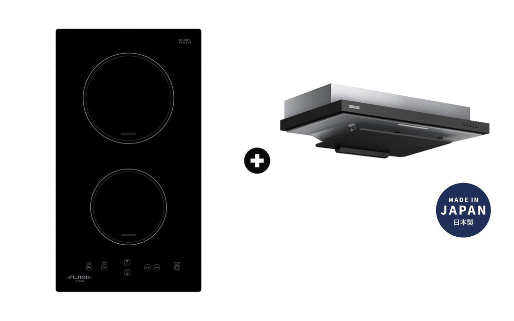 Fujioh Bundle — FH-ID5125 Domino Induction Hob + FR-FS2290 Slim Hood