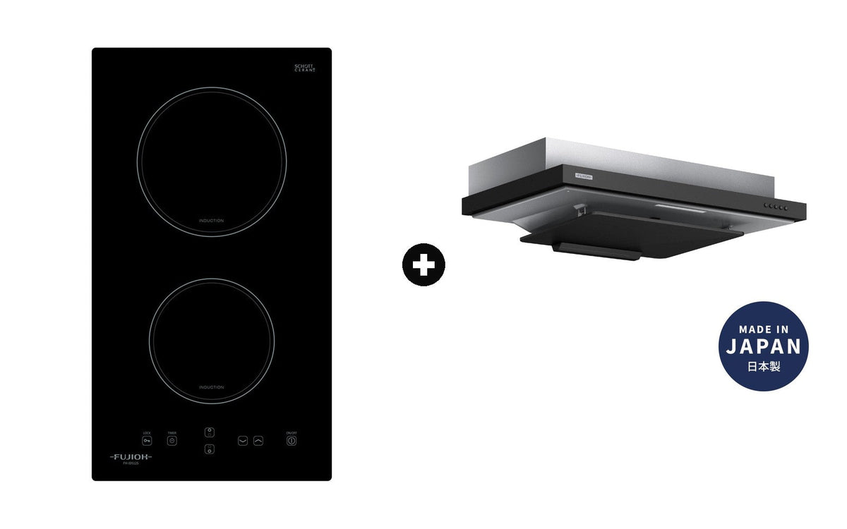 Fujioh Bundle — FH-ID5125 Domino Induction Hob + FR-FS2290 Slim Hood
