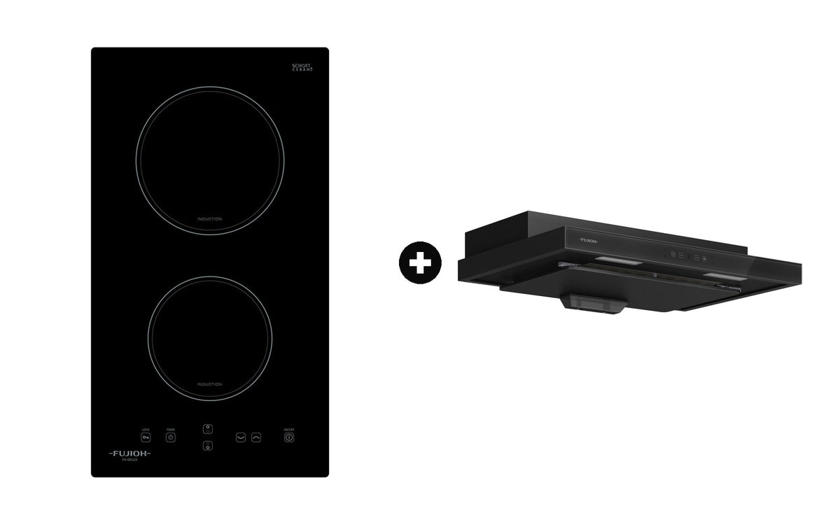 Fujioh Bundle — FH-ID5125 Domino Induction Hob + FR-MS2370 Slim Hood