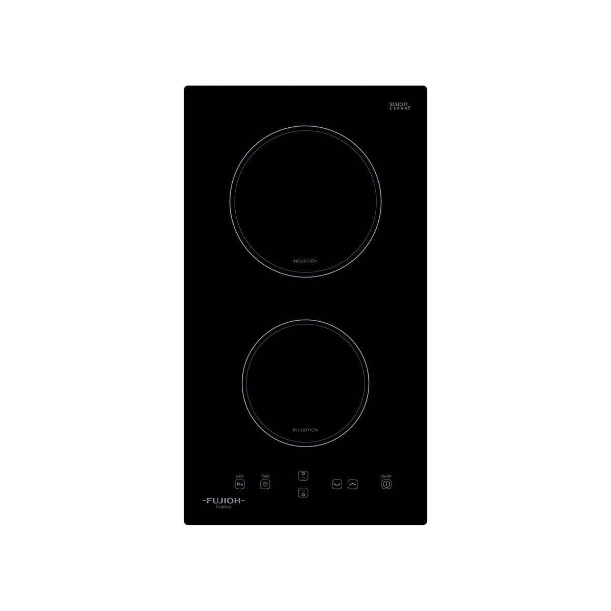 Fujioh Bundle — FH-ID5125 Domino Induction Hob + FR-CL1890 Chimney Hood