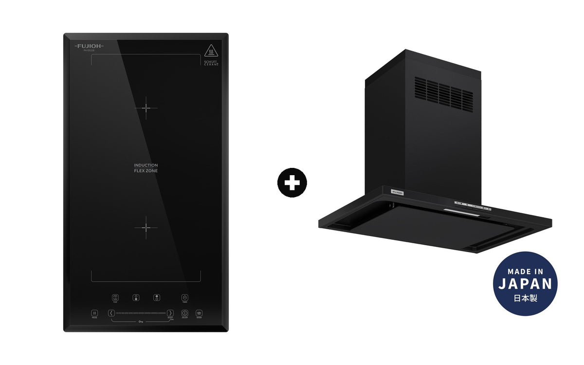 Fujioh Bundle — FH-ID5228 Flex Induction Hob + FR-CL1890 Chimney Hood