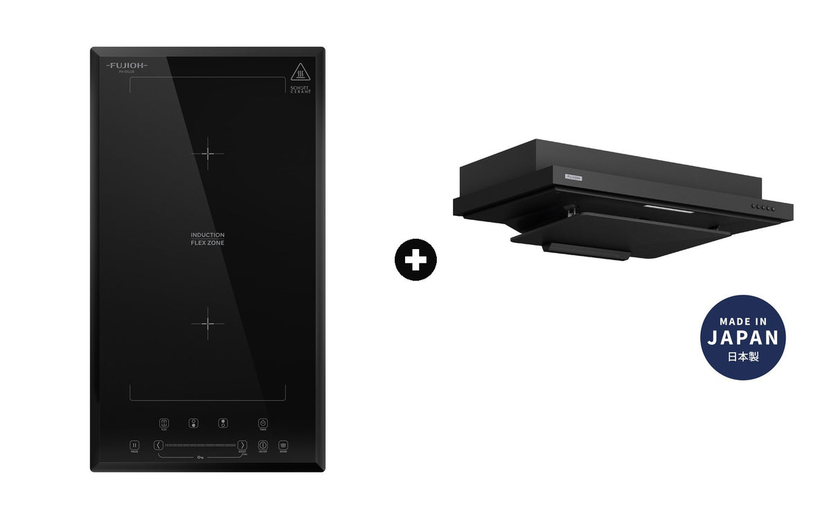Fujioh Bundle — FH-ID5228 Flex Induction Hob + FR-FS2290 Slim Hood