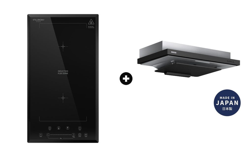 Fujioh Bundle — FH-ID5228 Flex Induction Hob + FR-FS2290 Slim Hood