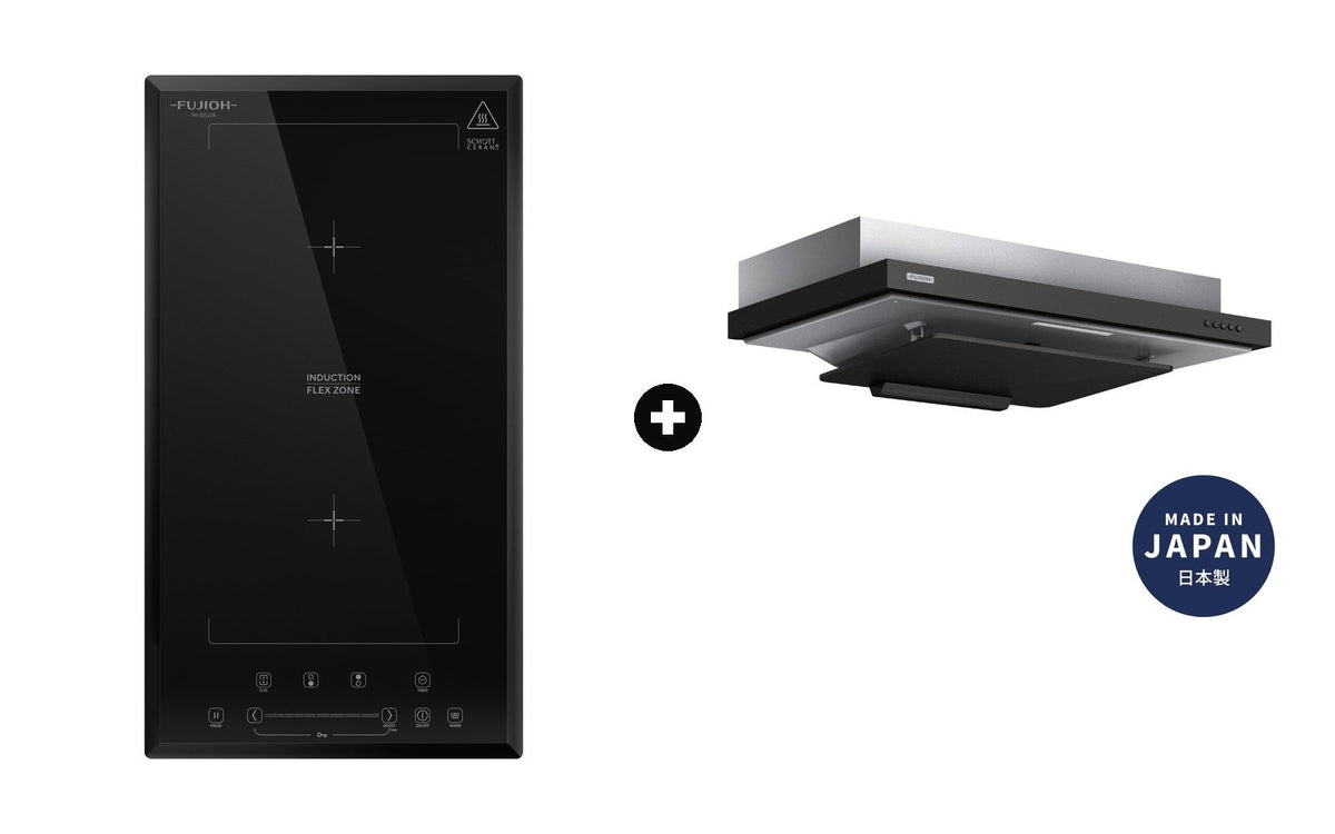 Fujioh Bundle — FH-ID5228 Flex Induction Hob + FR-FS2290 Slim Hood