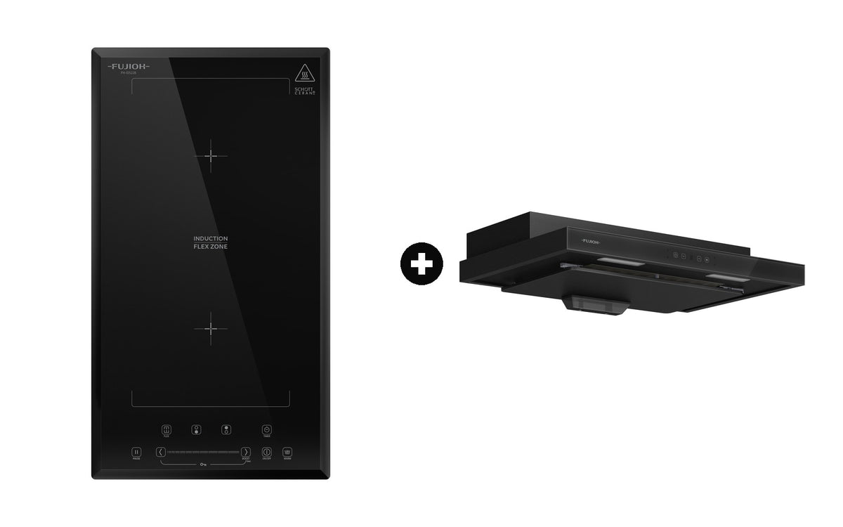 Fujioh Bundle — FH-ID5228 Flex Induction Hob + FR-MS2370 Slim Hood