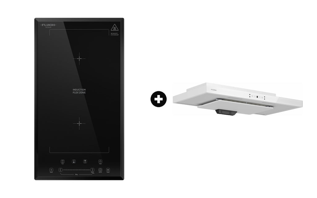 Fujioh Bundle — FH-ID5228 Flex Induction Hob + FR-MS2390 Slim Hood